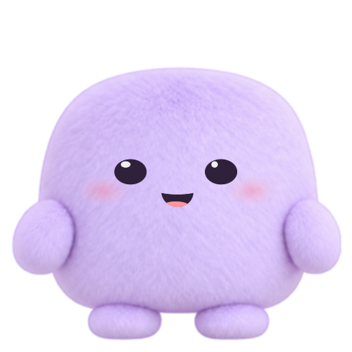 Nubi, a smiling lavender Watch companion
